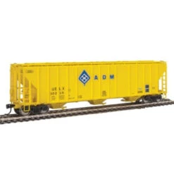 Walthers Proto 920-106150 - 55' Evans 4780 Cubic Foot 3-Bay Covered Hopper UELX 30239 - HO Scale