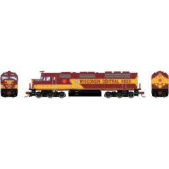 Athearn 15394 - EMD F45 W/ DCC & Sound Wisconsin Central (WC) 6653 - N Scale
