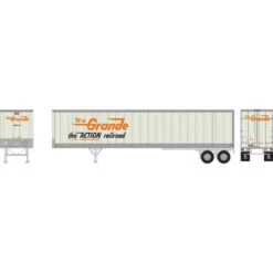 Athearn RTR 16097 - 45' Z-Van Trailer Rio Grande (RGTZ) 230081 - HO Scale