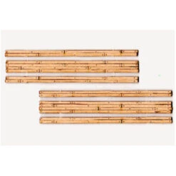 Blair Line 022 - Wood Grade Crossing Pkg(2) -- Two Lane - Nn3 Scale Kit