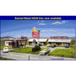 Blair Line 1001 - Sunset Motel - N Scale Kit