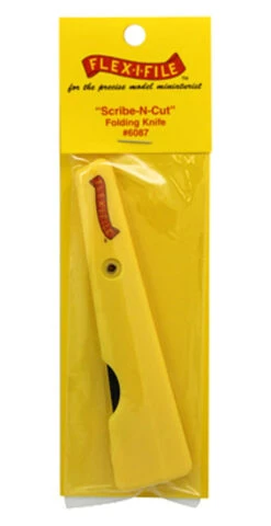 Flex-i-File 6087 - Scribe-N-Cut Folding Knife