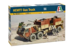 Italeri 6510 - M985 HEMTT Gun Truck United States - 1:35 Scale Kit