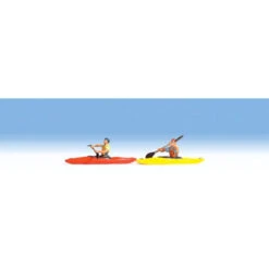 Noch 37809 - Kayaks W/Kayakers - Assembled - N Scale