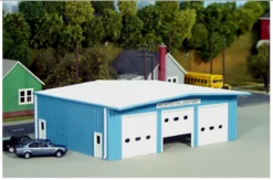 Pikestuff 541-0019 - Fire Station - HO Scale Kit