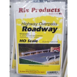 Rix Products 106 - Highway Overpass Roadway - HO Scale Kit