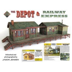 Showcase Miniatures 2013 - Deport & Railway Express - HO Scale Kit