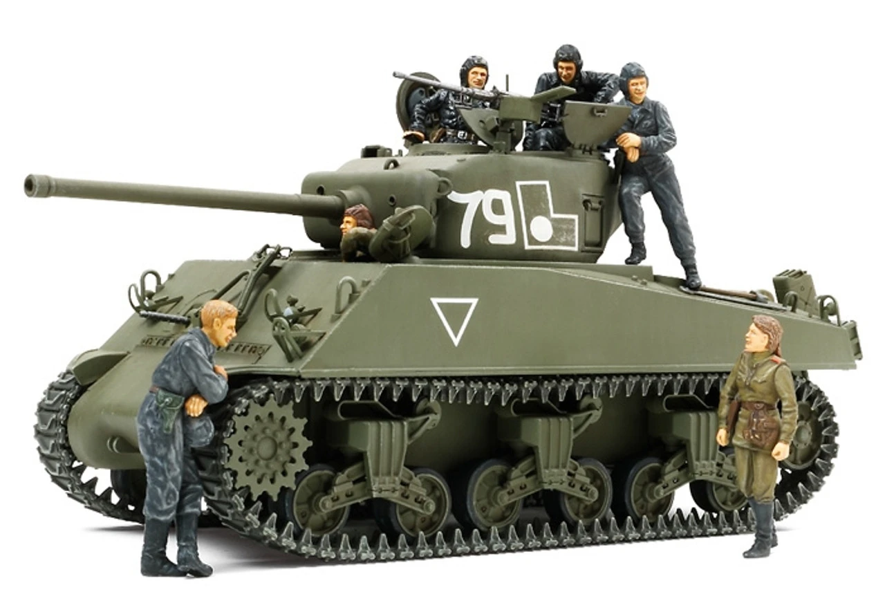 Tamiya 25105 - M4A2(76)W Sherman Russia - 1:35 Scale Kit 1 Tamiya 25105 - M4A2(76)W Sherman Russia - 1:35 Scale Kit