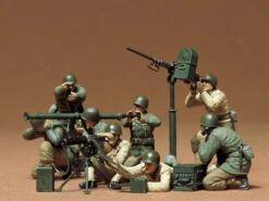 Tamiya 35086 - U.S. Gun And Mortar Team Kit United States - 1:35 Scale Kit