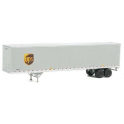 Walthers SceneMaster 949-2459 - 53' Trailer UPS Shield 2 Pack - HO Scale